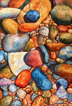 San Clemente Beach Pebbles